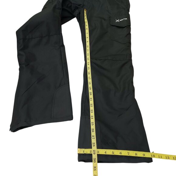 Arctix Ski Snow Cargo Pants Womens Small Black Ankle Zip Insulated Snowboarding - Picture 12 of 12